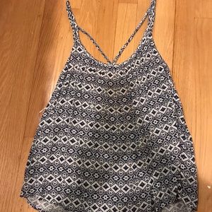 Roxy open back tank top